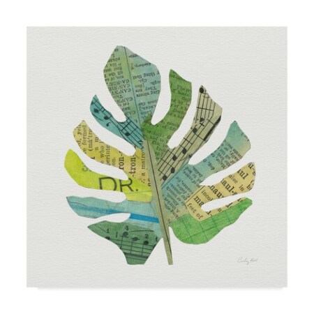 Trademark Fine Art Courtney Prahl 'Tropical Fun Palms II' Canvas Art, 14x14 WAP03028-C1414GG
